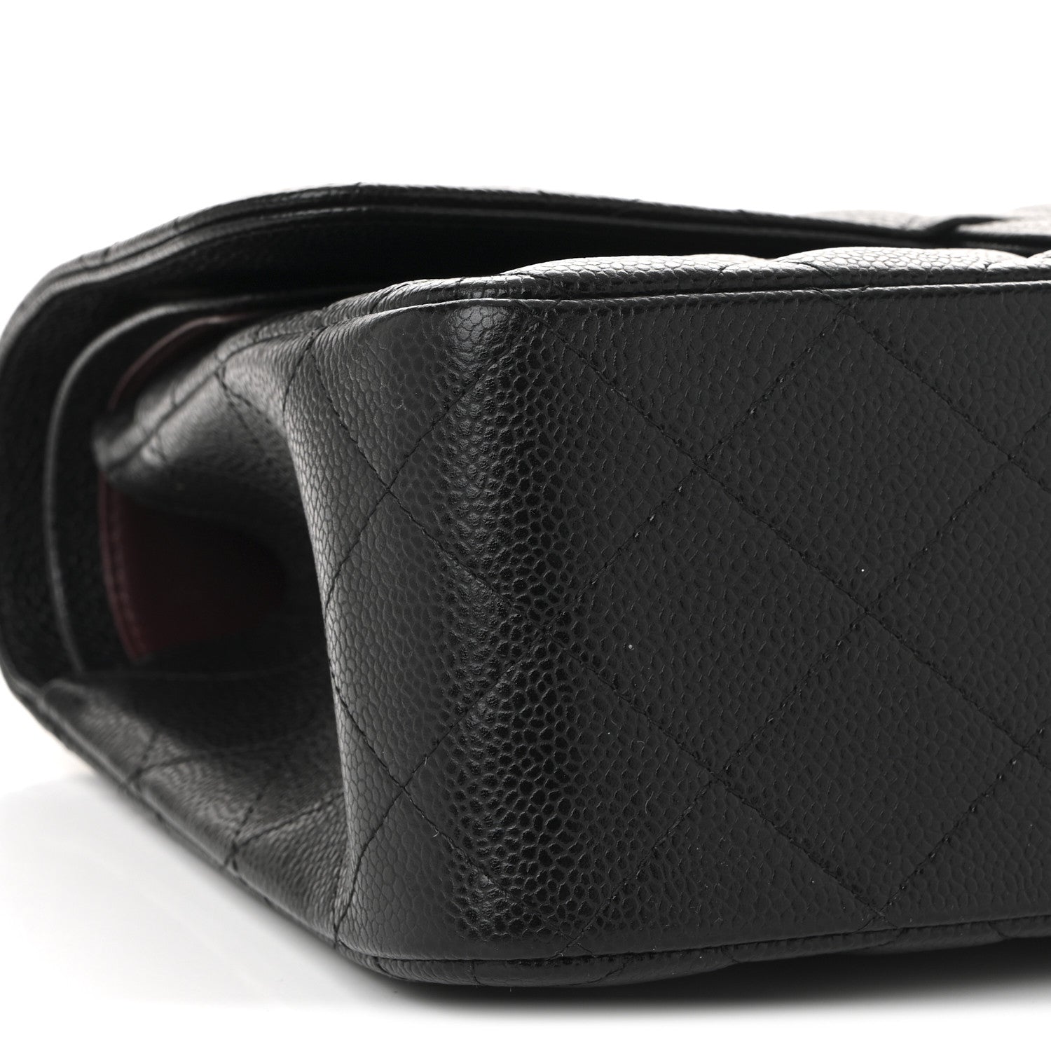 Chanel Caviar Quilted Jumbo Double Flap Black 16 of 19