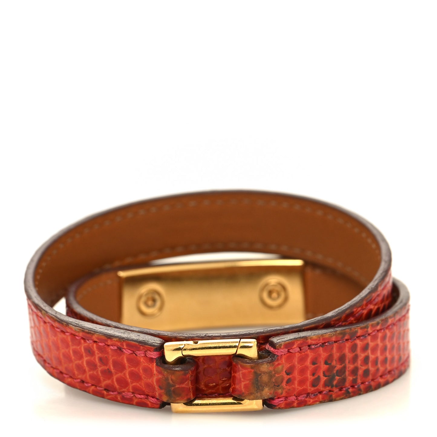 Lizard Rivale Double Tour Bracelet M Sanguine