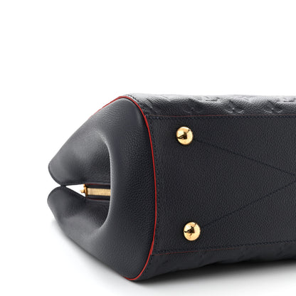Louis Vuitton Empreinte Montaigne MM Marine Rouge 9 of 10
