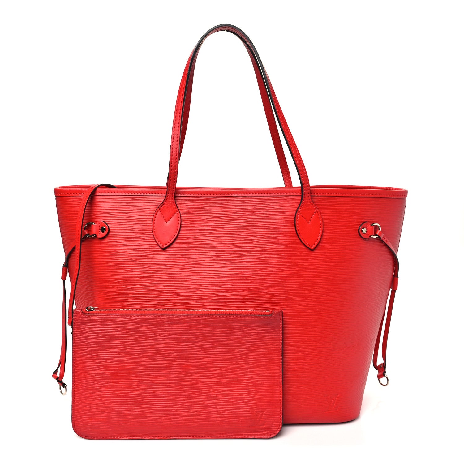 Louis Vuitton Epi Neverfull MM Coquelicot 3 of 11