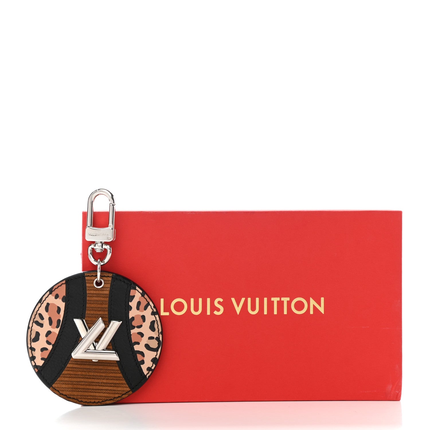 Louis Vuitton Monogram Corduroy Patchwork Bag Charm Key Ring 4 of 4