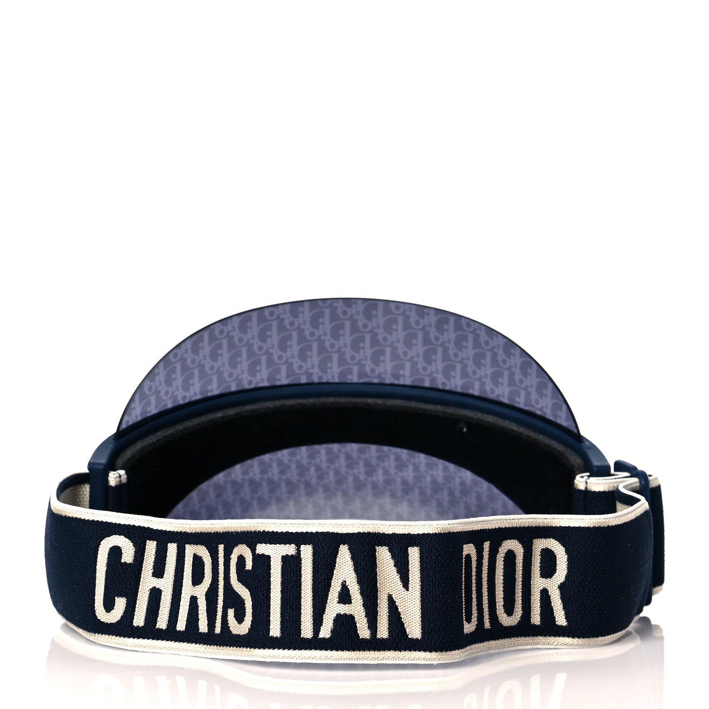 Oblique DiorClub V1U Sun Visor Blue
