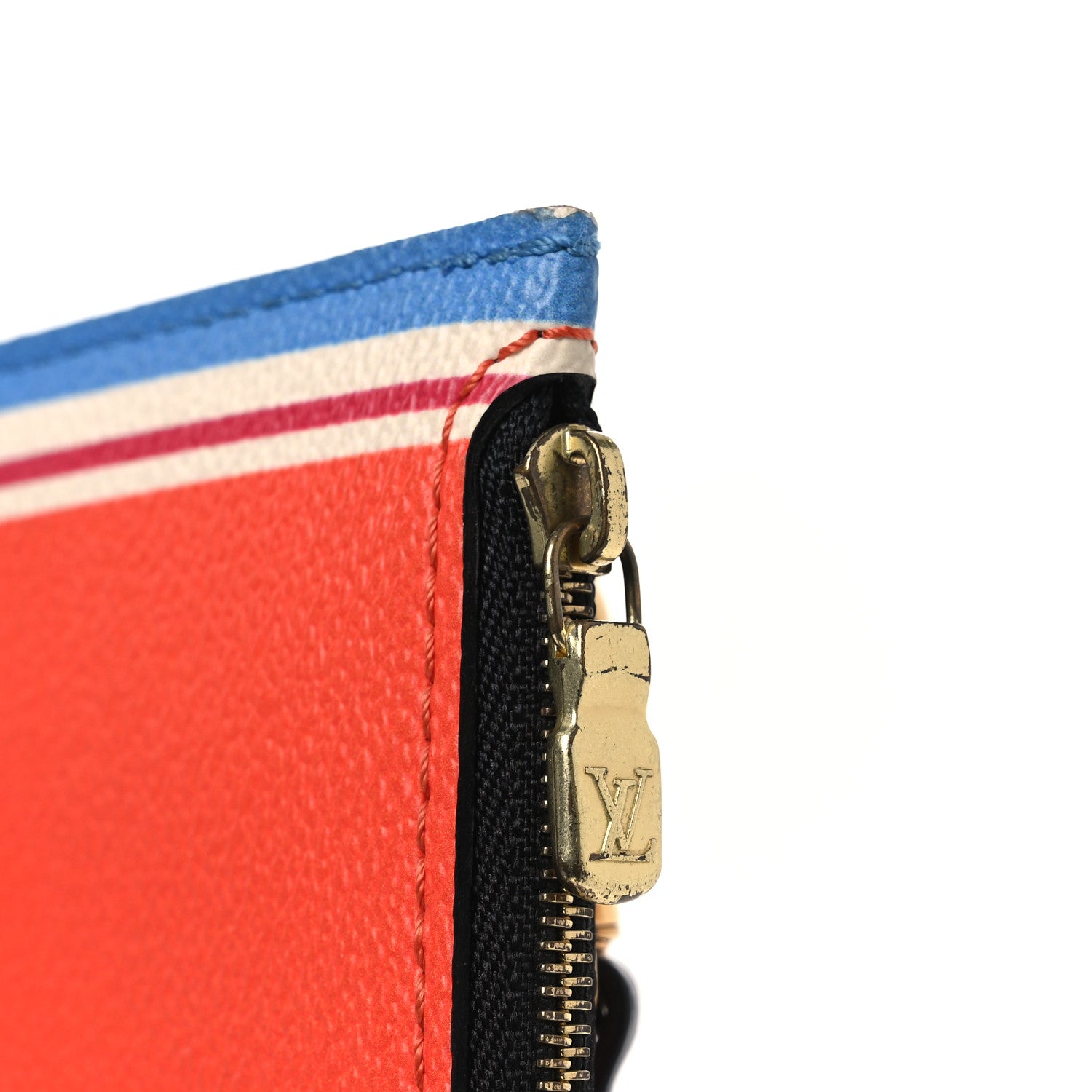 Louis Vuitton Game On Neverfull MM Pochette White 8 of 8