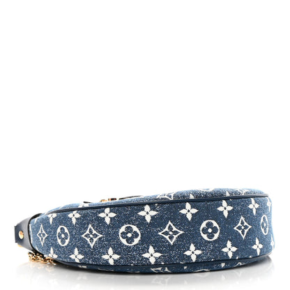 Louis Vuitton Monogram Jacquard Denim Loop Bleu 4 of 10