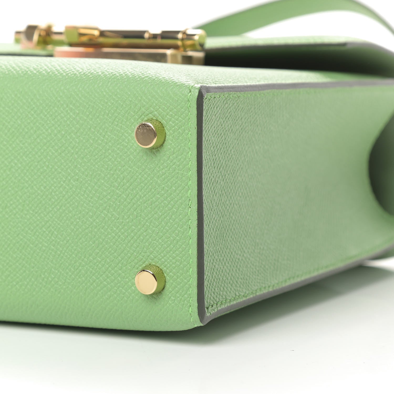 Hermes Epsom Verrou 21 Vert Criquet 9 of 11