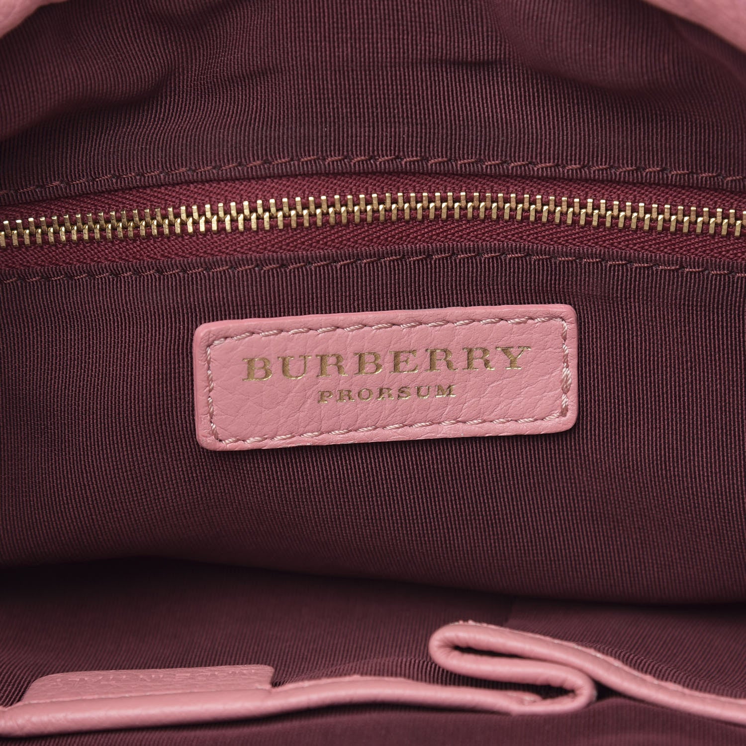 Burberry Derby Calfskin Little Crush Pink 6 of 12
