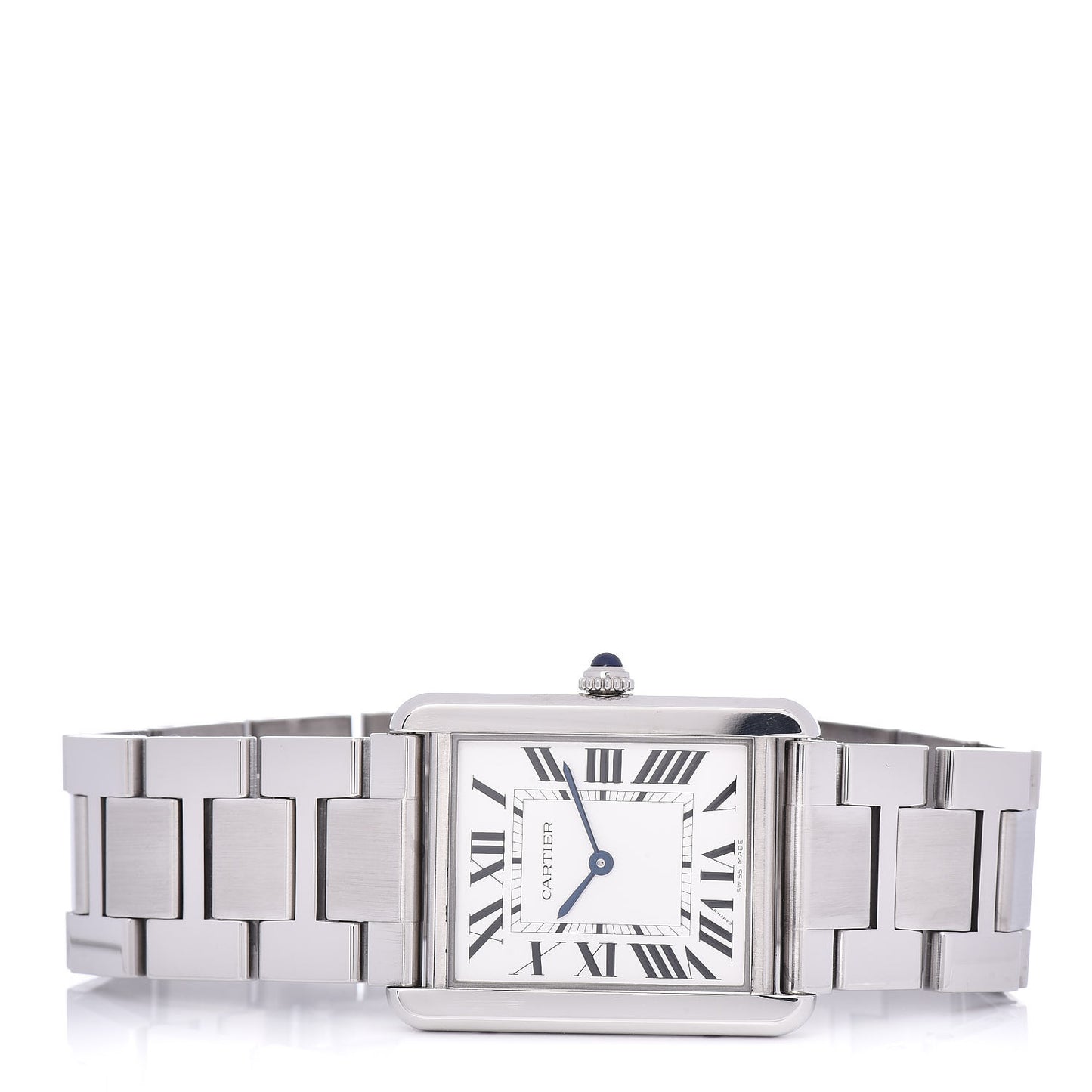 Stainless Steel 27mm Tank Solo Quartz Watch