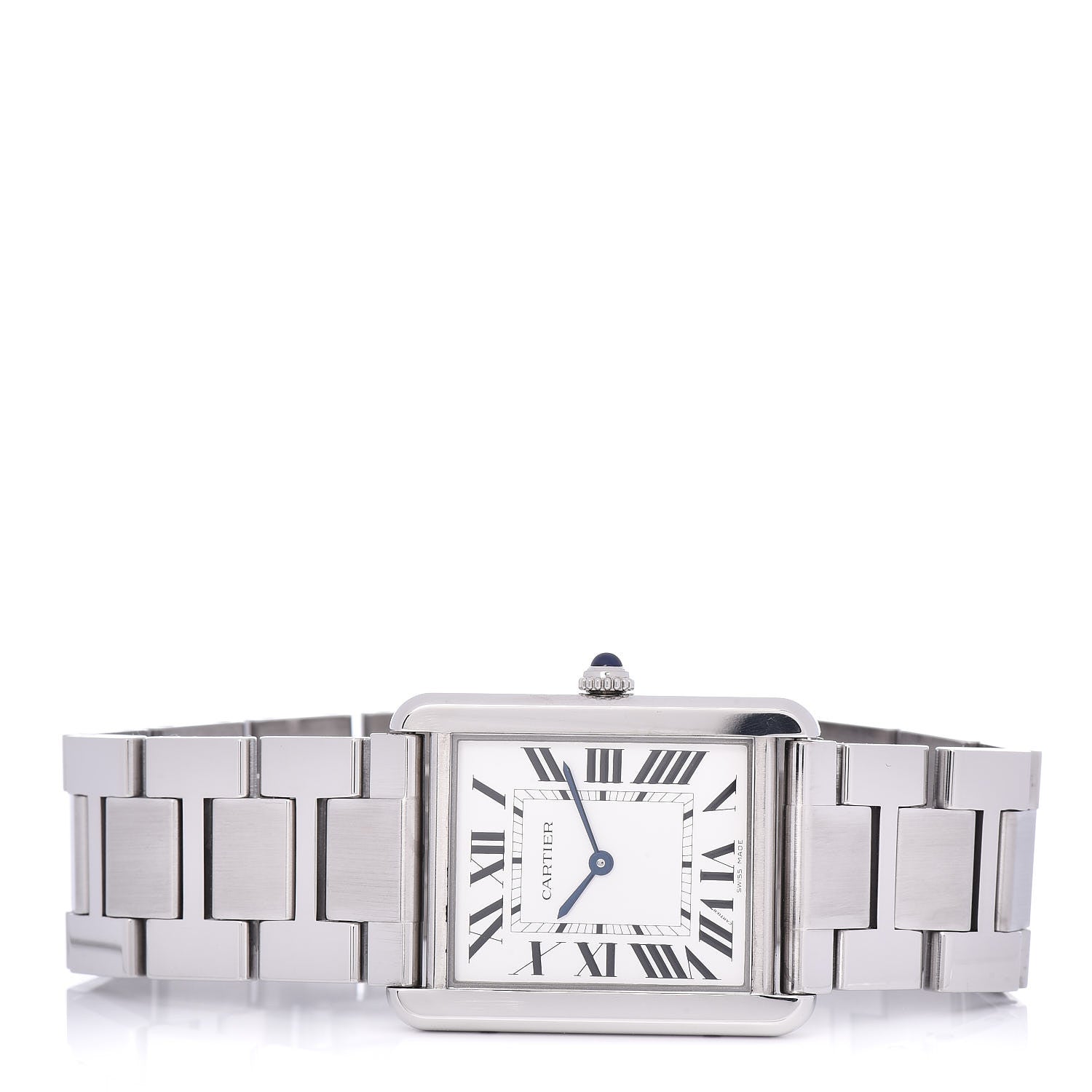 Cartier Stainless Steel 27mm Tank Solo Quartz Watch 3 of 6