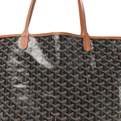Goyard Goyardine Saint Louis GM Black Gold 9 of 11
