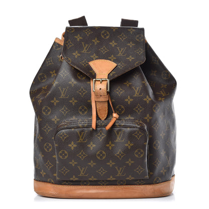 Louis Vuitton Monogram Montsouris GM Backpack 1 of 18