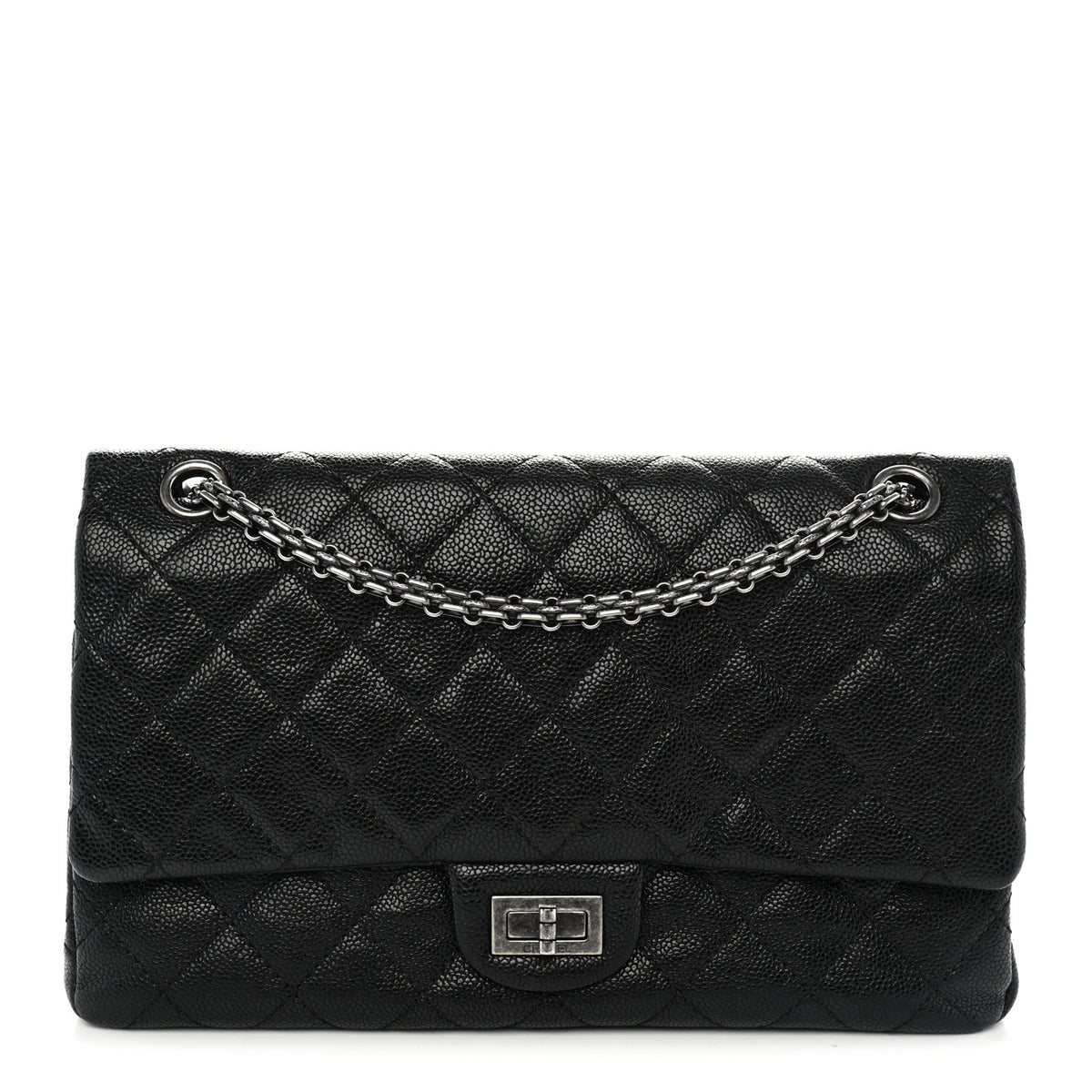 Caviar Quilted 2.55 Reissue 226 Flap Black