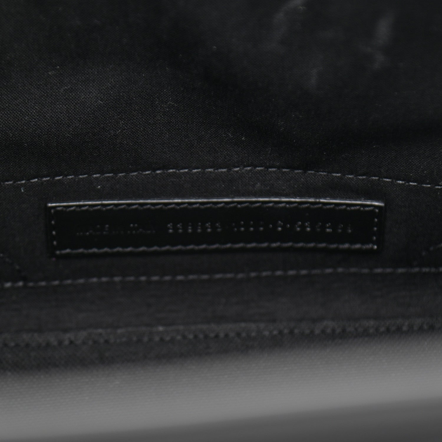 Balenciaga Cotton Canvas Calfskin S Navy Cabas Black 10 of 11