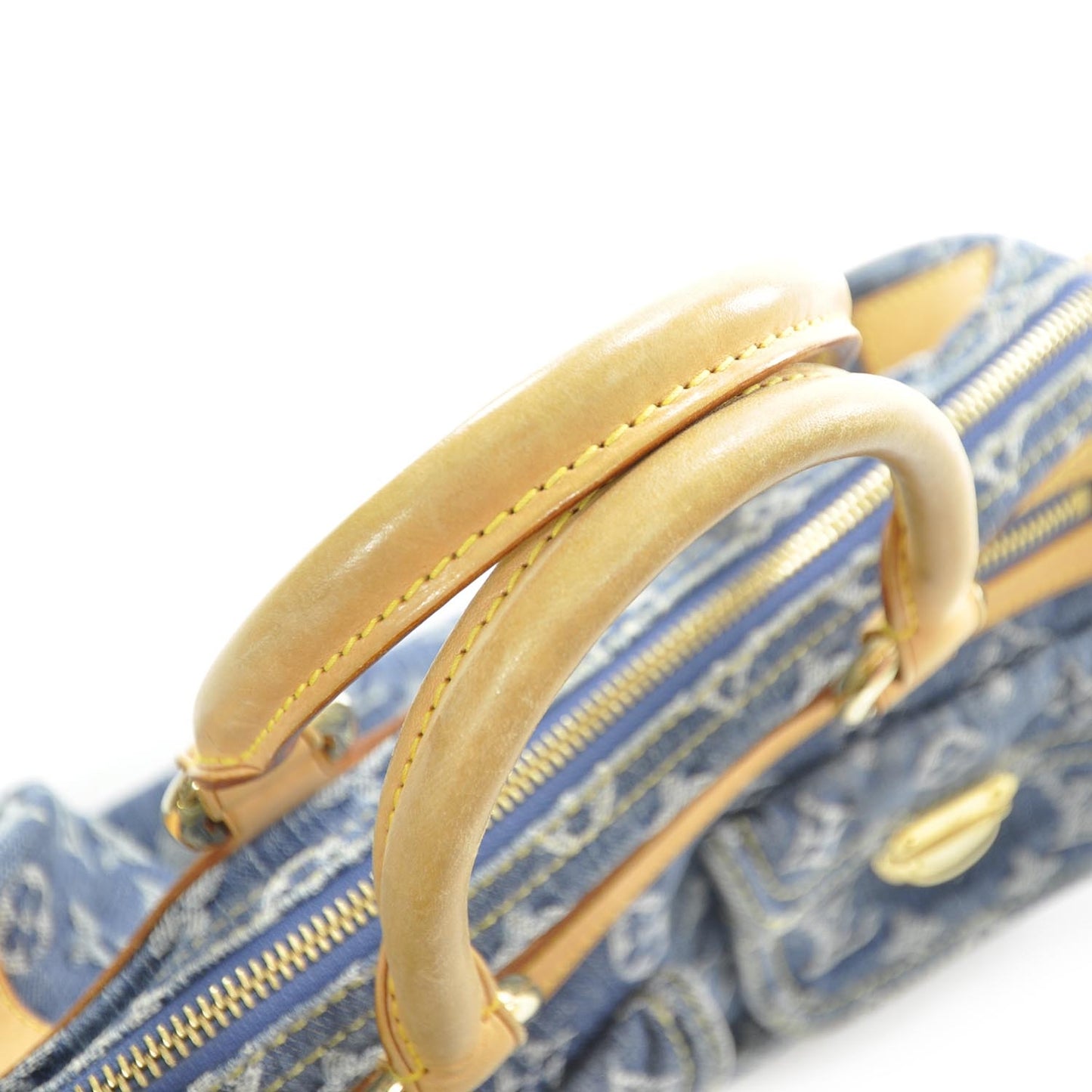 Monogram Denim Neo Speedy Blue