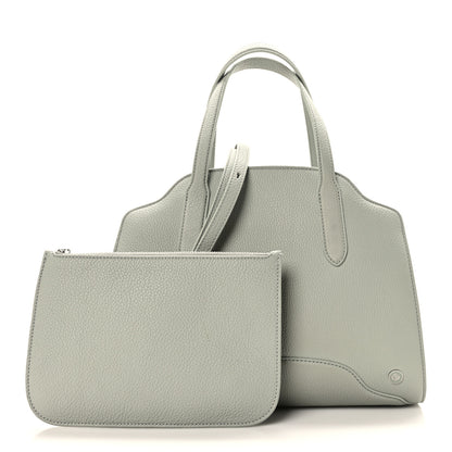 Loro Piana Grained Calfskin Medium Sesia Eucalyptus 3 of 11