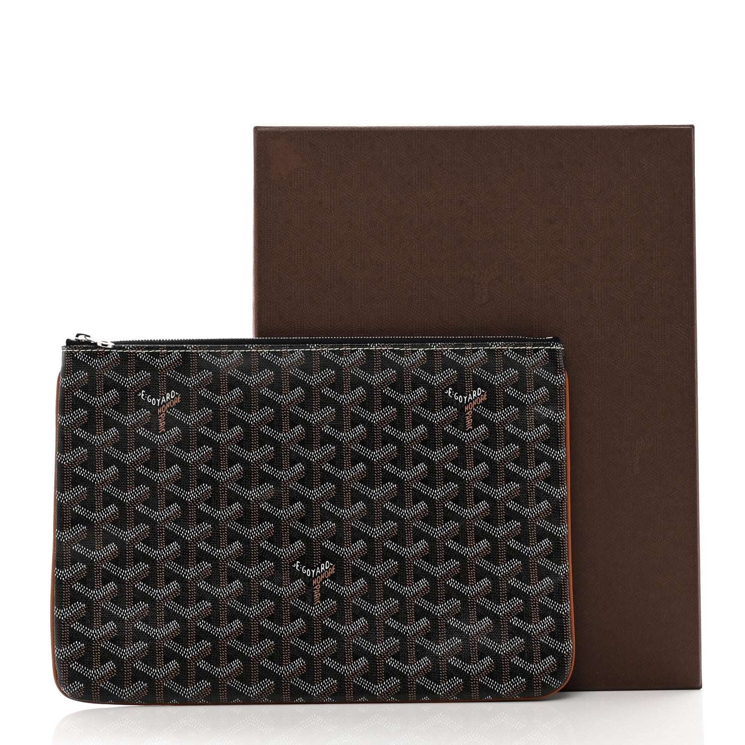 Goyard Goyardine Senat Pochette MM Black 7 of 7