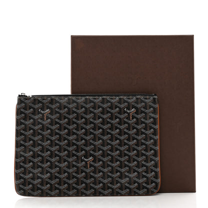 Goyard Goyardine Senat Pochette MM Black 7 of 7