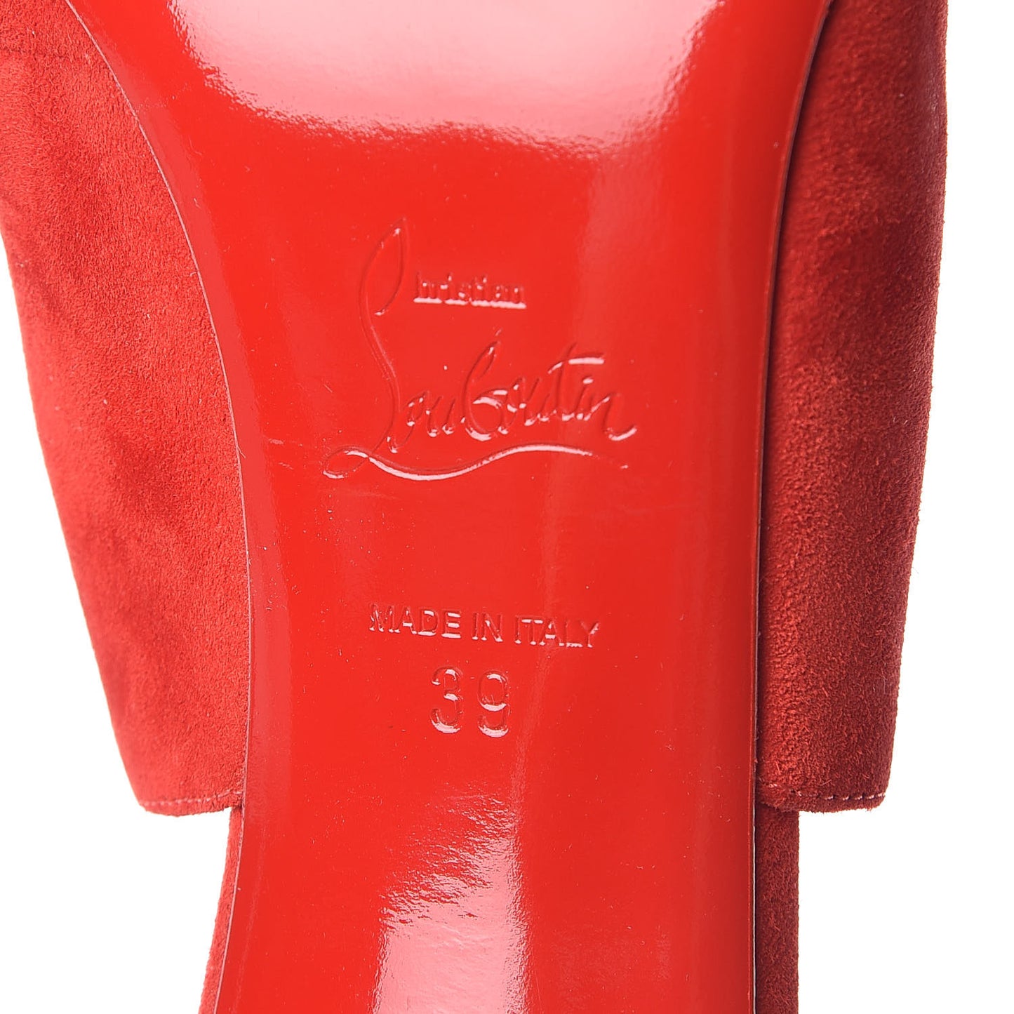 Veau Velours Rosas 85 Pumps 39 Loubi