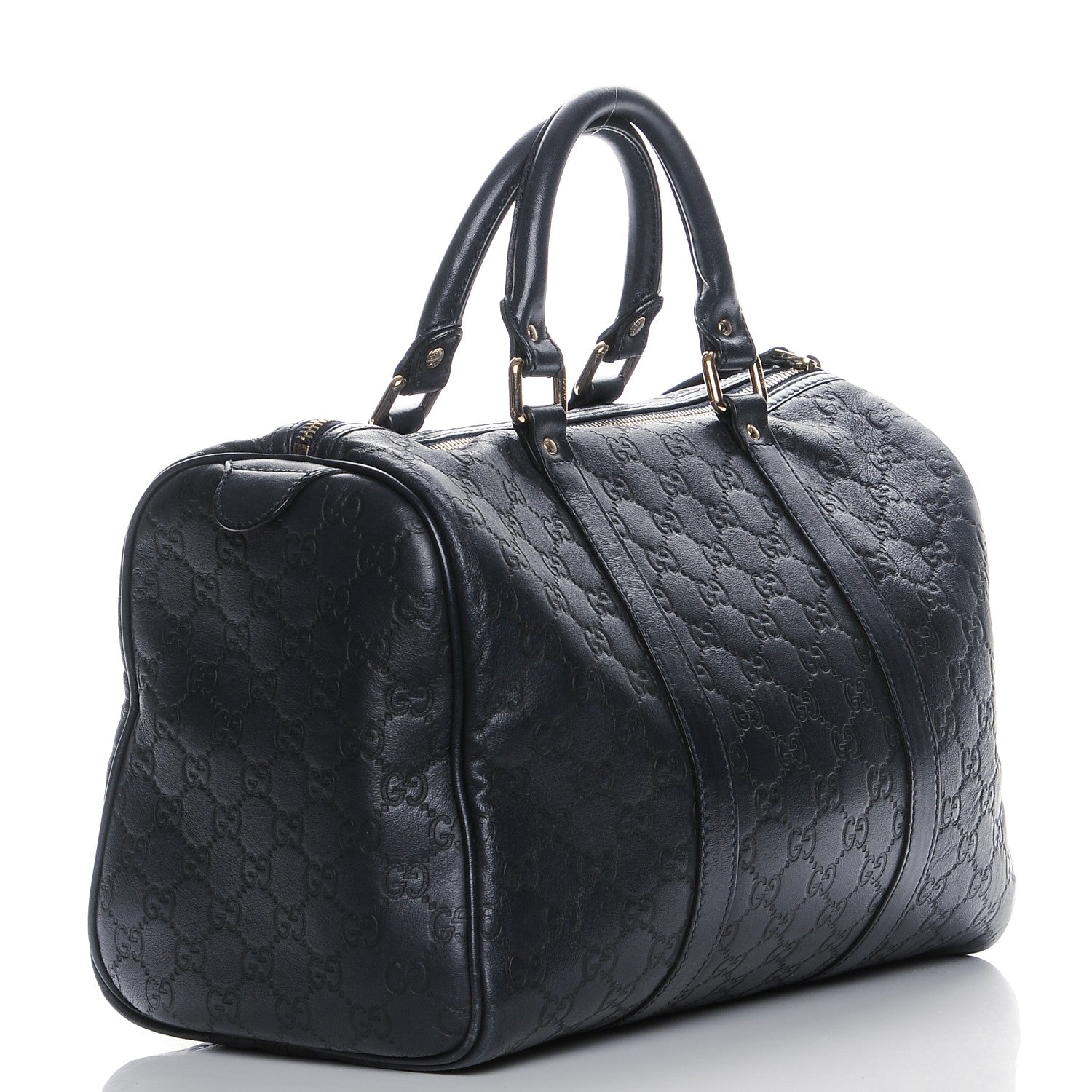 Gucci Guccissima Medium Joy Boston Blue 3 of 7