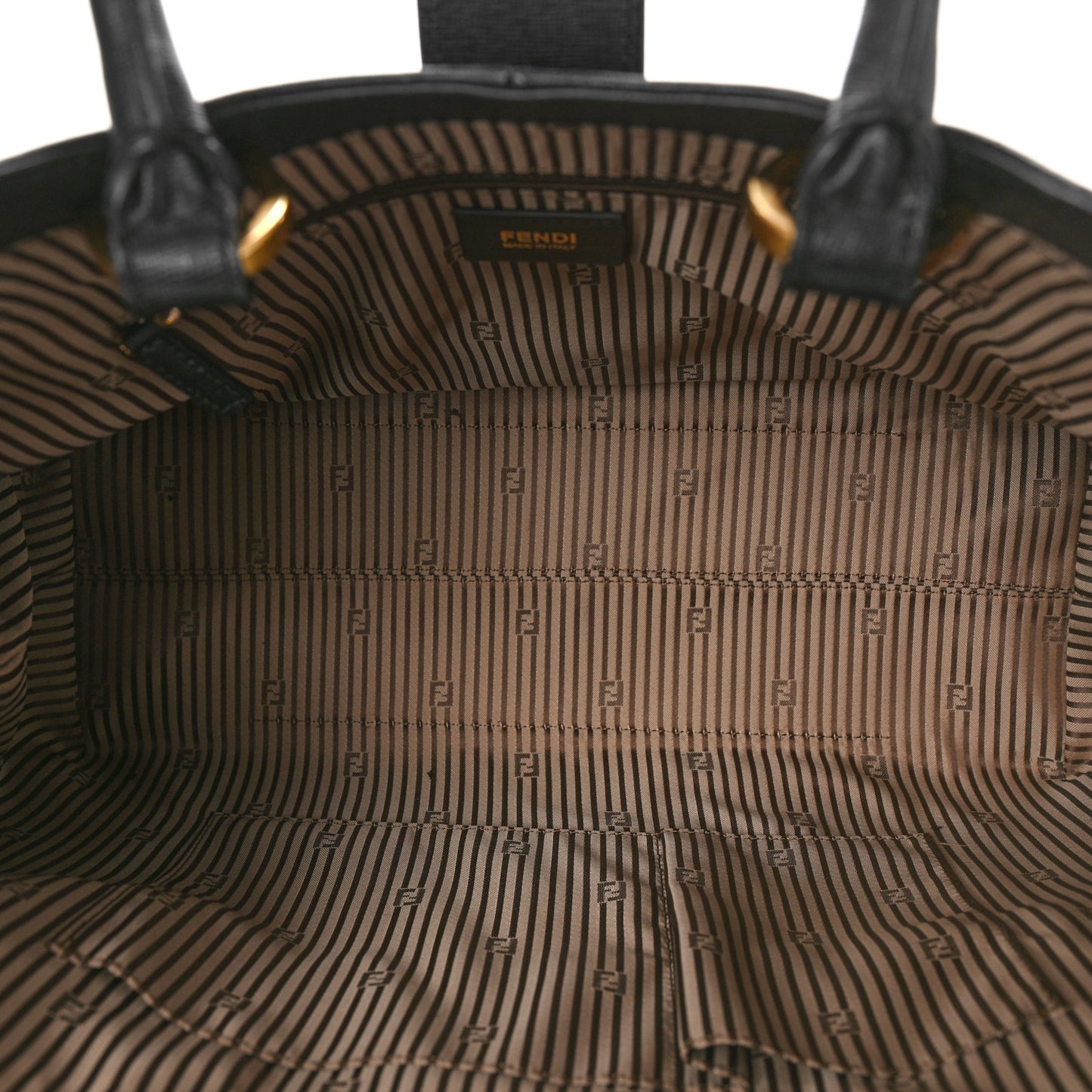 Textured Calfskin Chameleon Shopper Tote Black