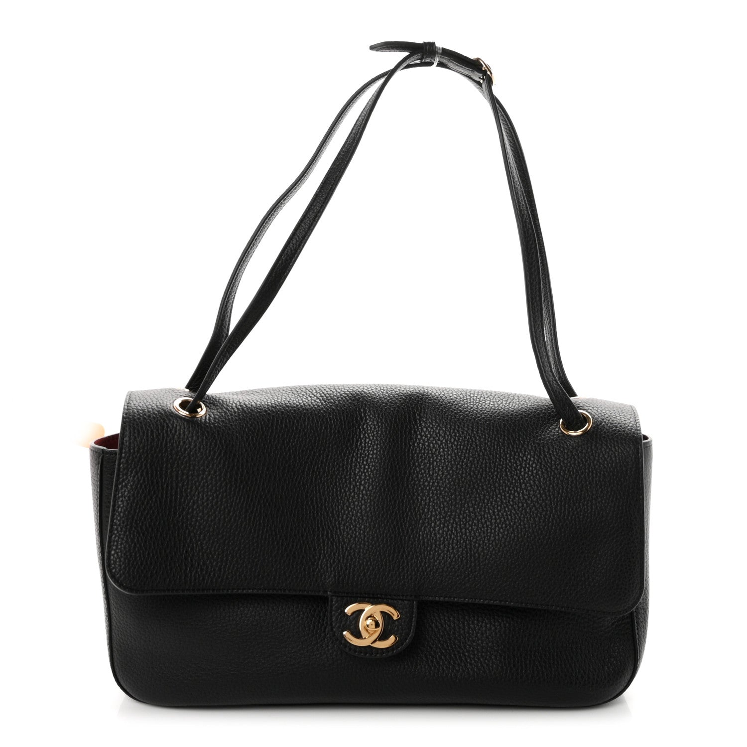 Chanel Grained Calfskin Small Souplissimo Maxi Flap Black 1 of 11