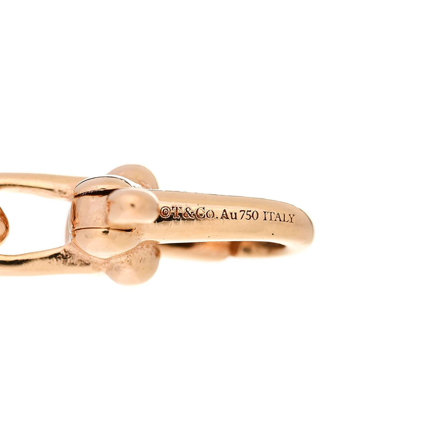 Tiffany 18K Rose Gold HardWear Micro Link Bracelet 3 of 3