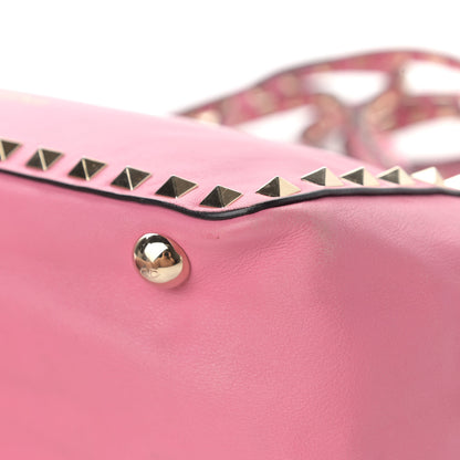 Valentino Garavani Vitello Small Rockstud Tote Ninphea 10 of 20