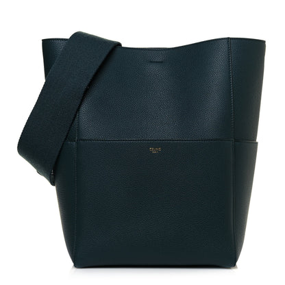 Celine Soft Grained Calfskin Sangle Bucket Bag Amazone 1 of 10