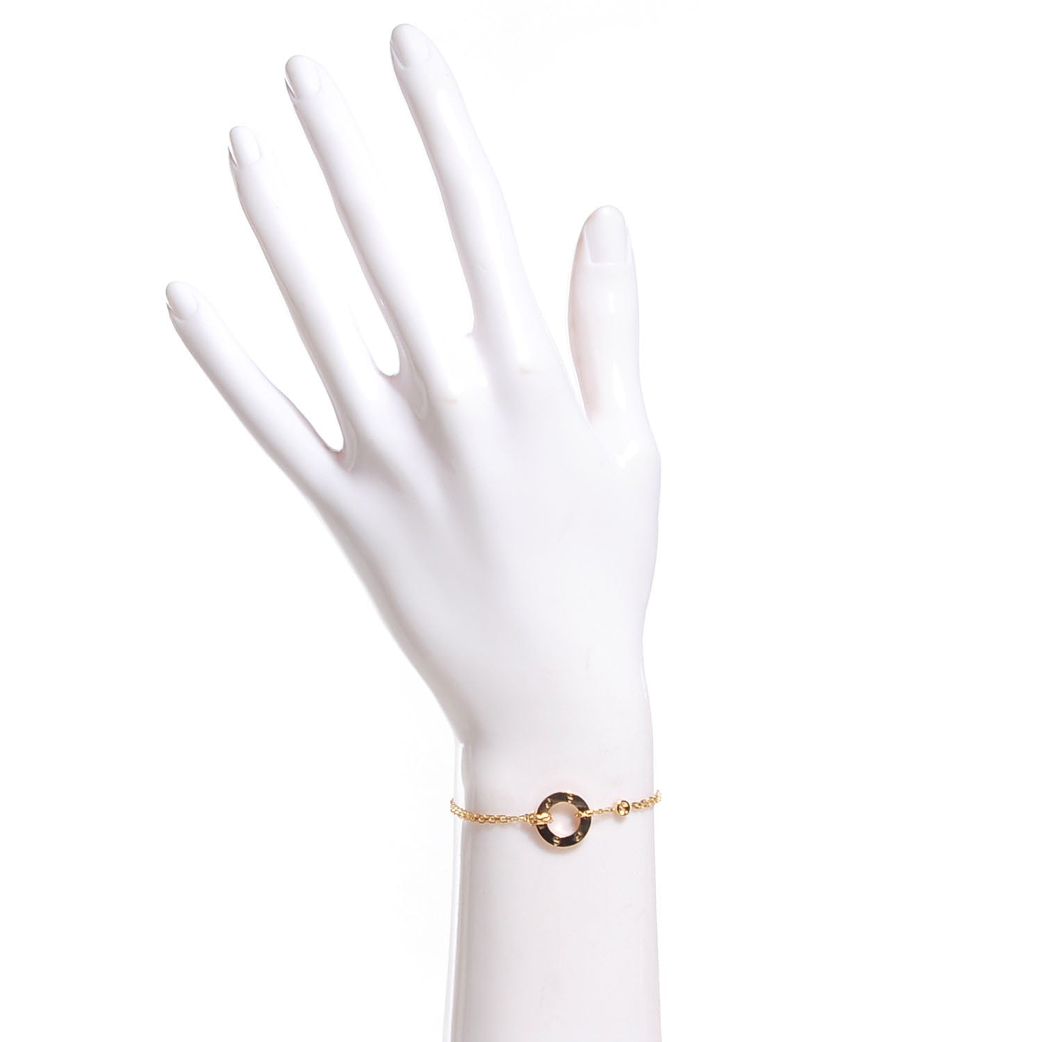 Cartier 18K Yellow Gold Diamond LOVE Bracelet 2 of 5