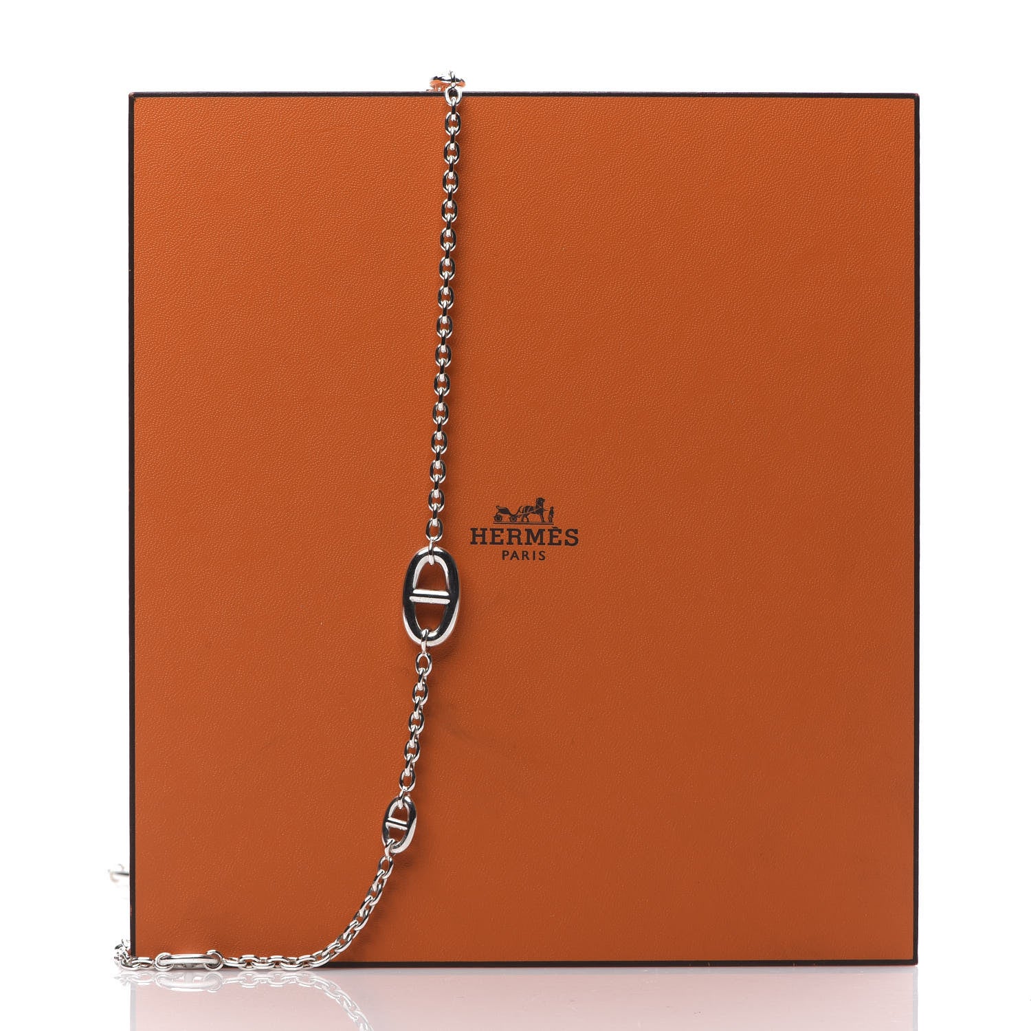 Hermes Sterling Silver Farandole Necklace 120 5 of 5