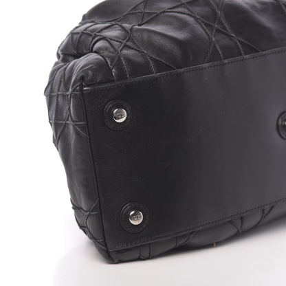 Christian Dior Lambskin Cannage Medium Le Trente Tote Black 14 of 17