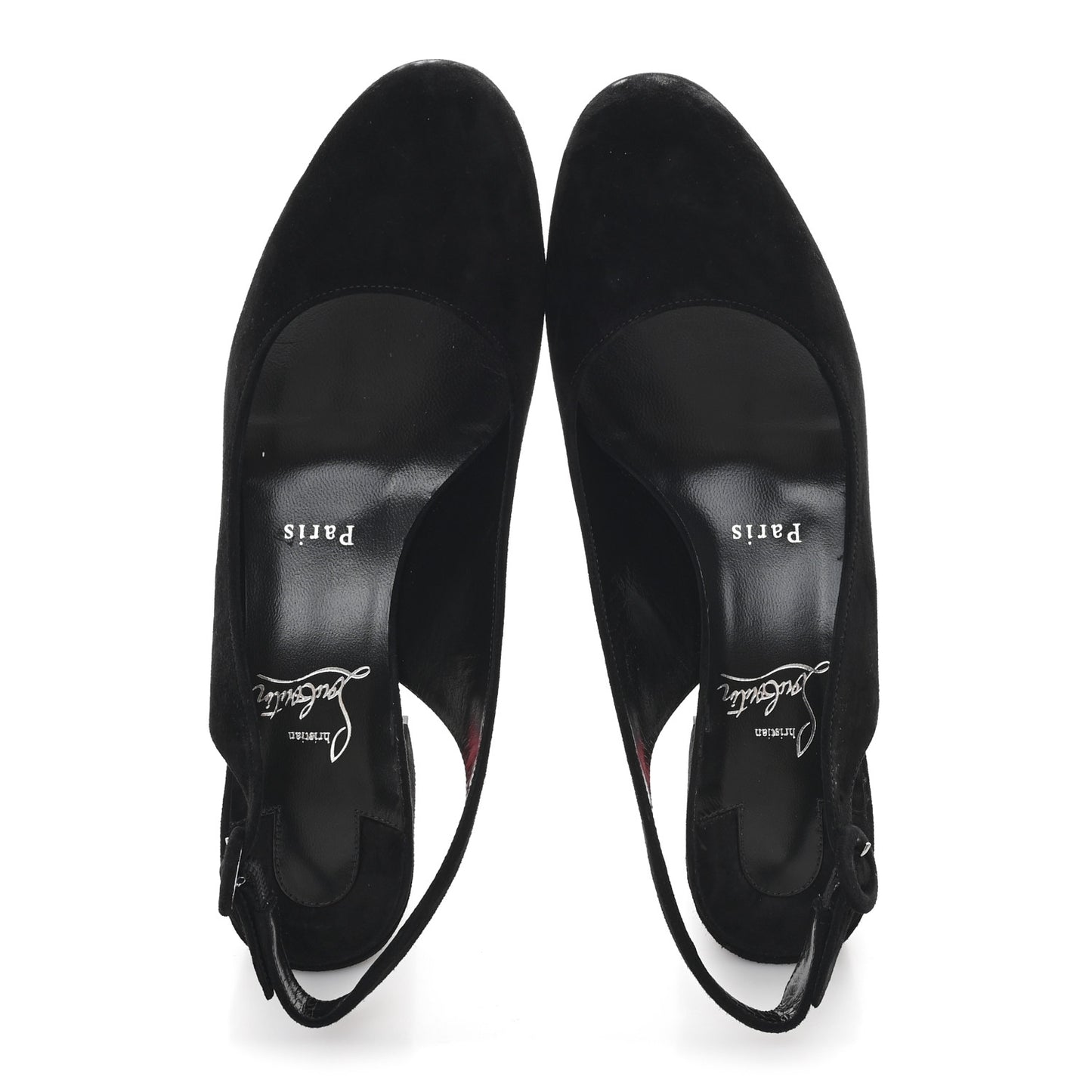 Veau Velours So Jane Sling 55 Pump 38.5 Black