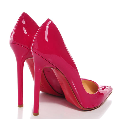 Christian Louboutin Patent Pigalle 120 Pumps 36 Grenadine 4 of 7