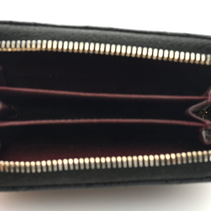 Chanel Caviar Quilted Zip Coin Purse Black 5 of 8