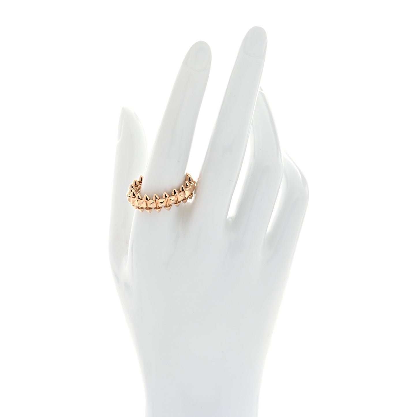 18K Pink Gold SM Clash De Cartier Ring 62 10