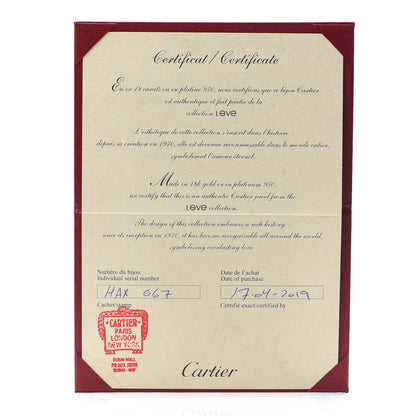 Cartier 18K Pink Gold Small LOVE Bracelet 17 5 of 6