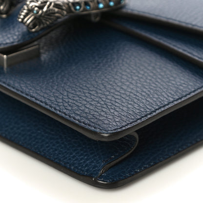 Gucci Dollar Calfskin Crystal Mini Dionysus Shoulder Bag Blue Agata Montana Sapphire 11 of 14