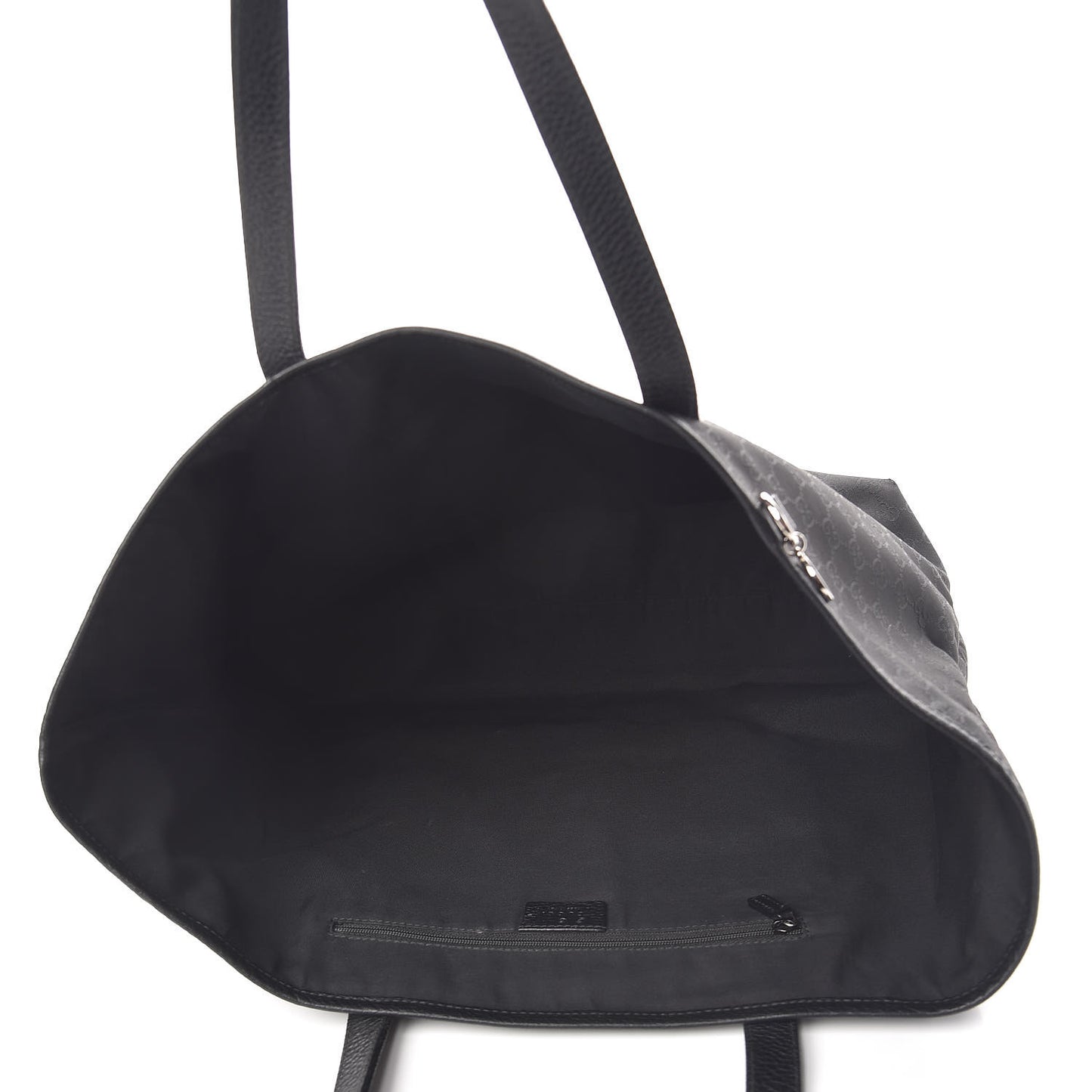 Nylon Monogram Large Tote Black