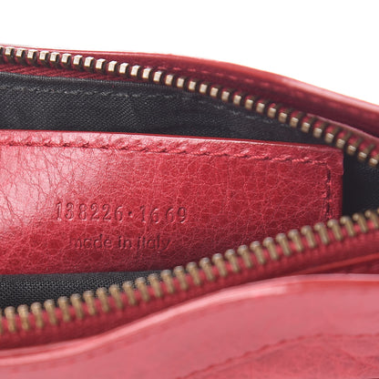 Balenciaga Agneau Classic Hardware Shoulder Bag Rubisse 7 of 9