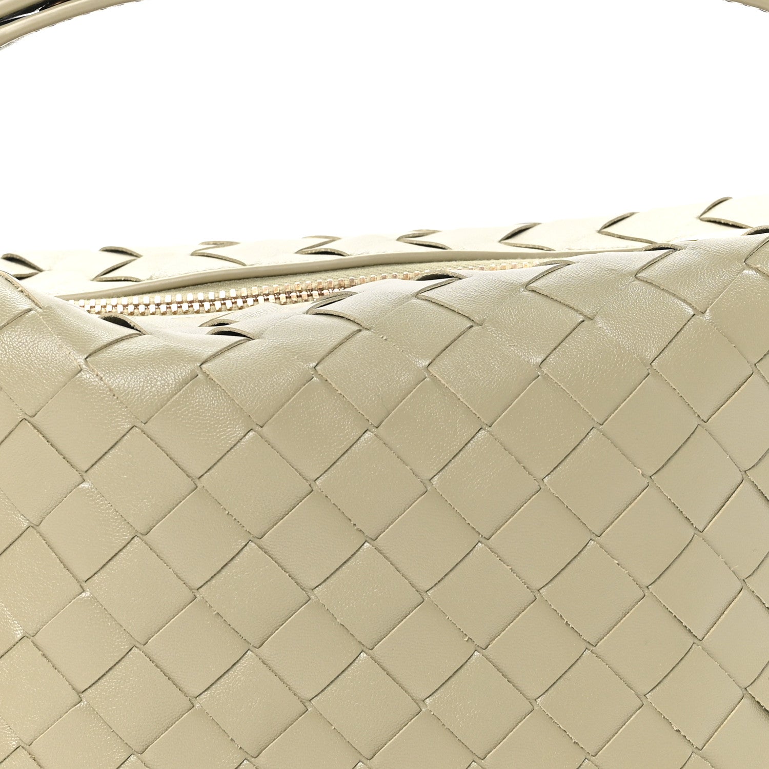 Bottega Veneta Calfskin Nappa Intrecciato Mini Wallace Travertine 7 of 9