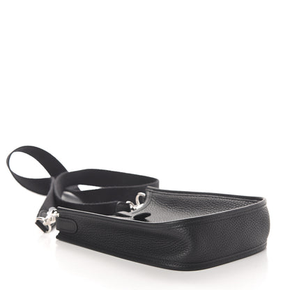 Hermes Taurillon Clemence Evelyne TPM Black 3 of 8