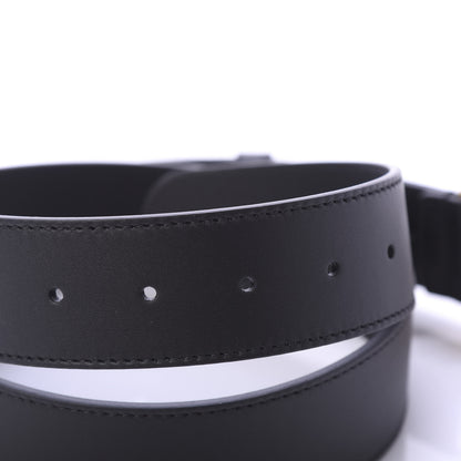 Gucci Calfskin Double G 40mm Belt 90 36 Black 3 of 5