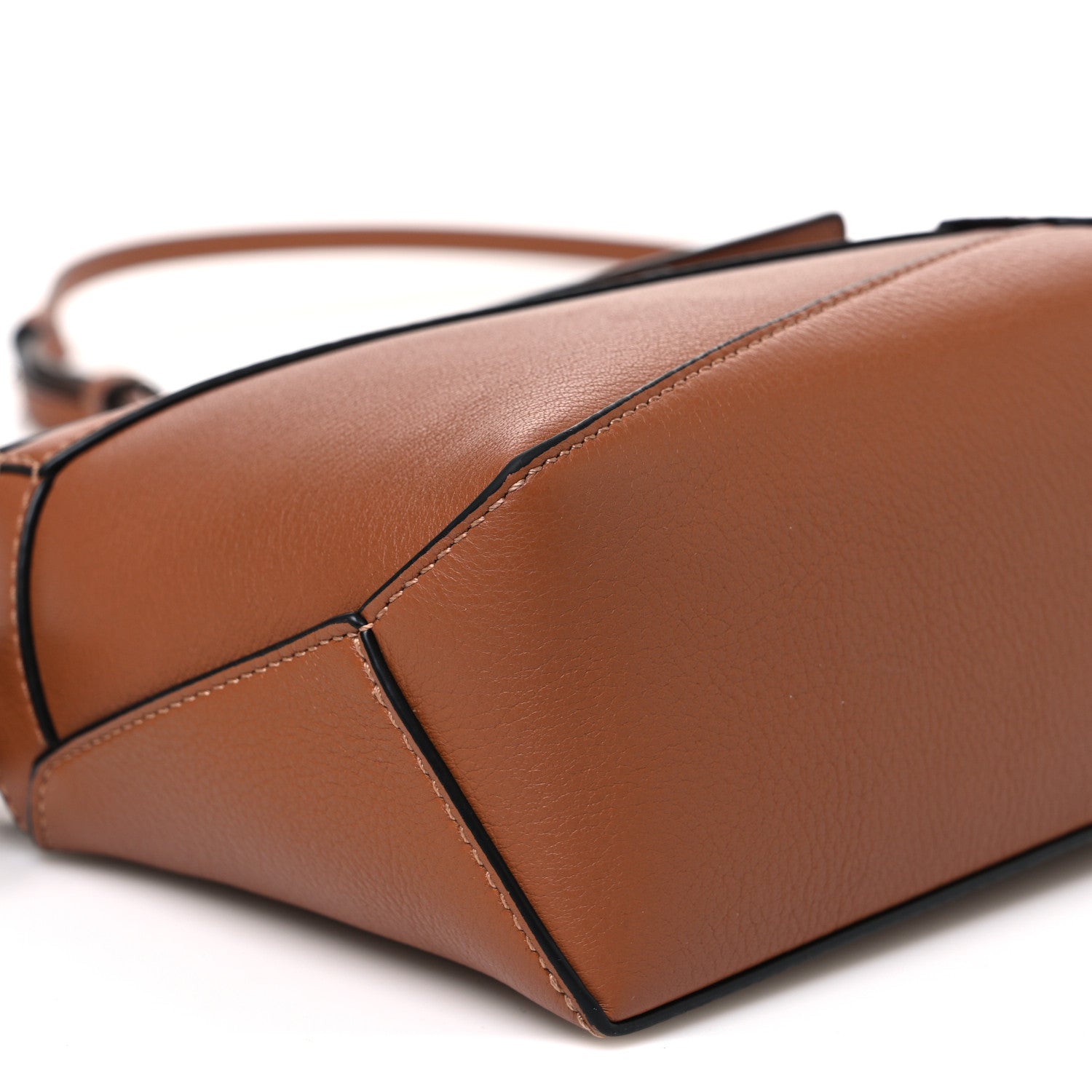 Loewe Calfskin Mini Puzzle Edge Bag Tan 9 of 11
