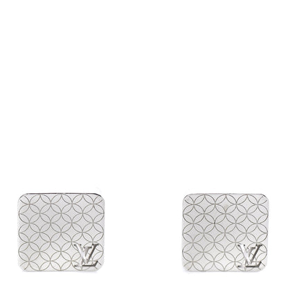 Louis Vuitton Steel Champs Elysees Cufflinks 1 of 4