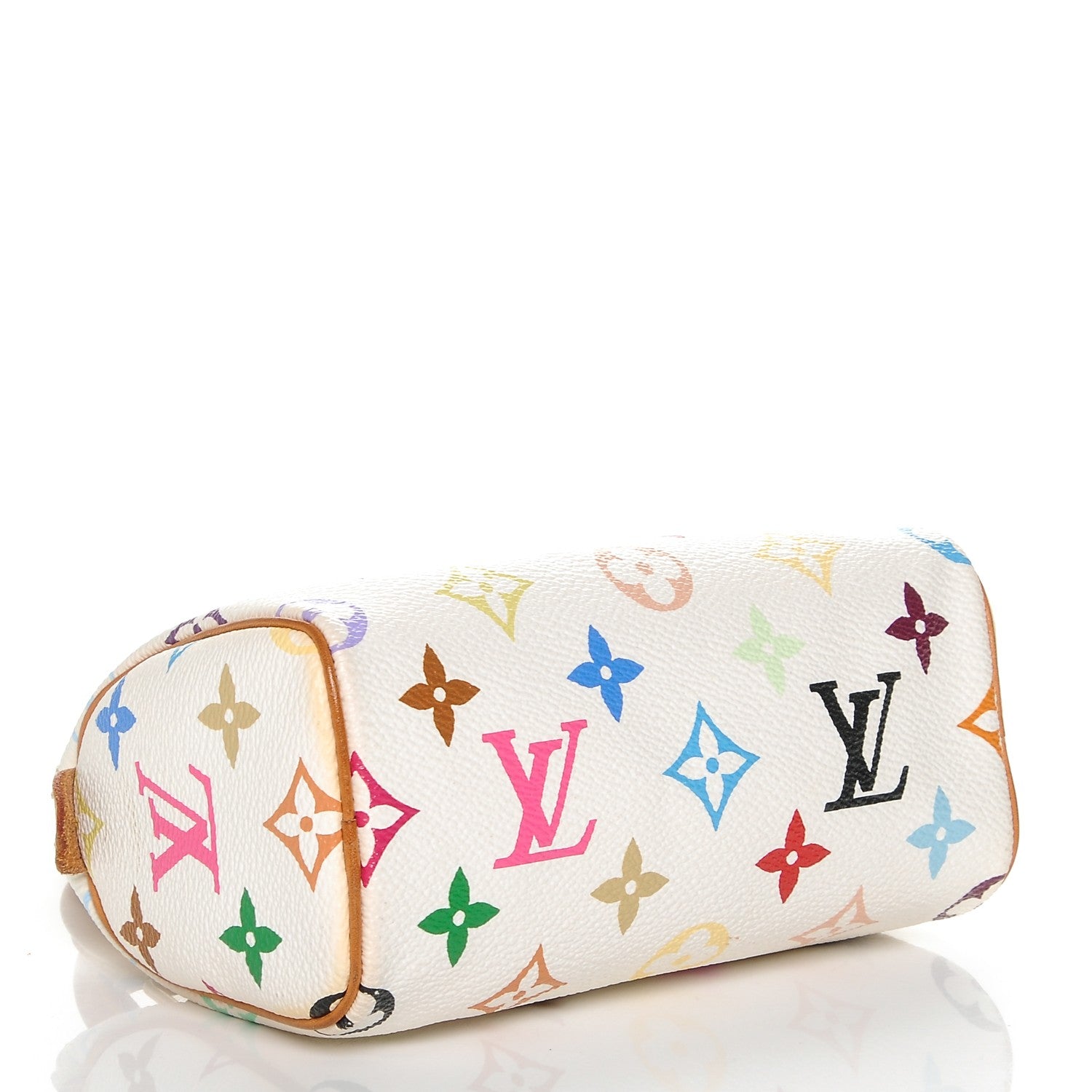 Louis Vuitton Monogram Multicolor Mini Sac HL Speedy White 4 of 6
