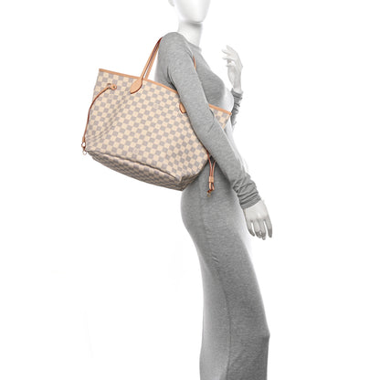 Louis Vuitton Damier Azur Neo Neverfull MM 2 of 10