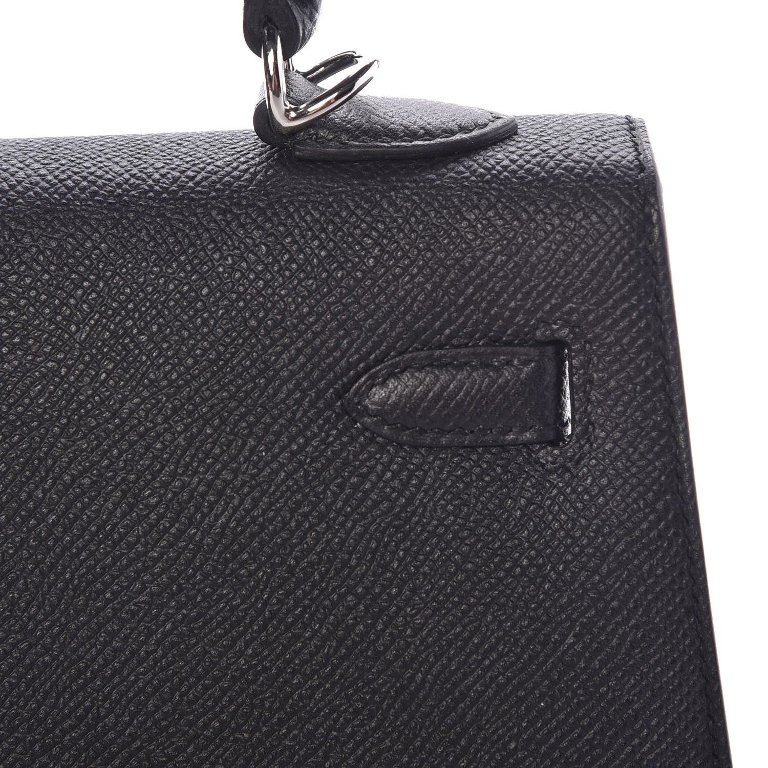 Hermes Epsom Kelly Sellier 25 Black 14 of 38