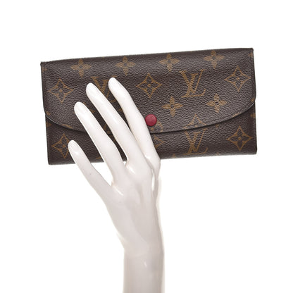 Louis Vuitton Monogram Emilie Wallet Fuchsia 2 of 7