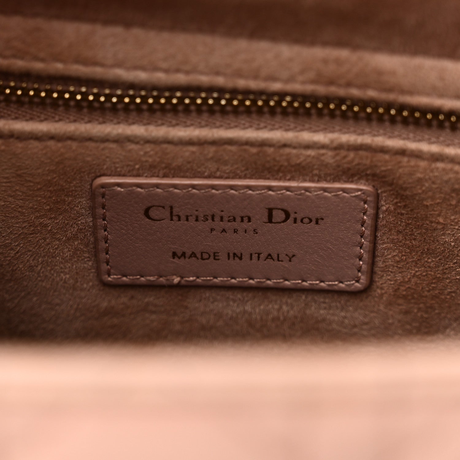 Christian Dior Lambskin Cannage Medium Lady Dior Light Pink 6 of 11