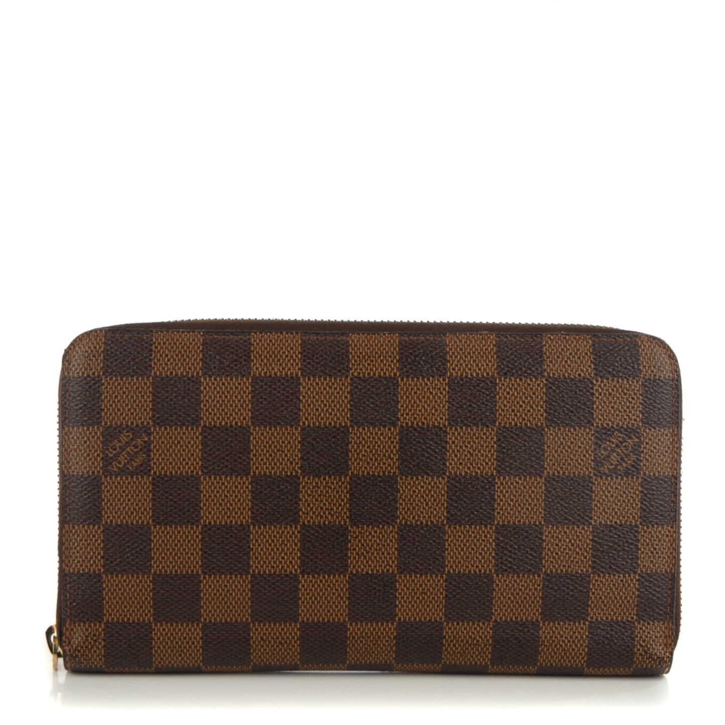 Damier Ebene Zippy Organizer Wallet