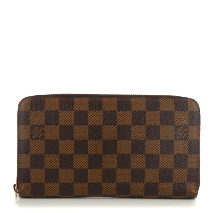 Louis Vuitton Damier Ebene Zippy Organizer Wallet 1 of 7